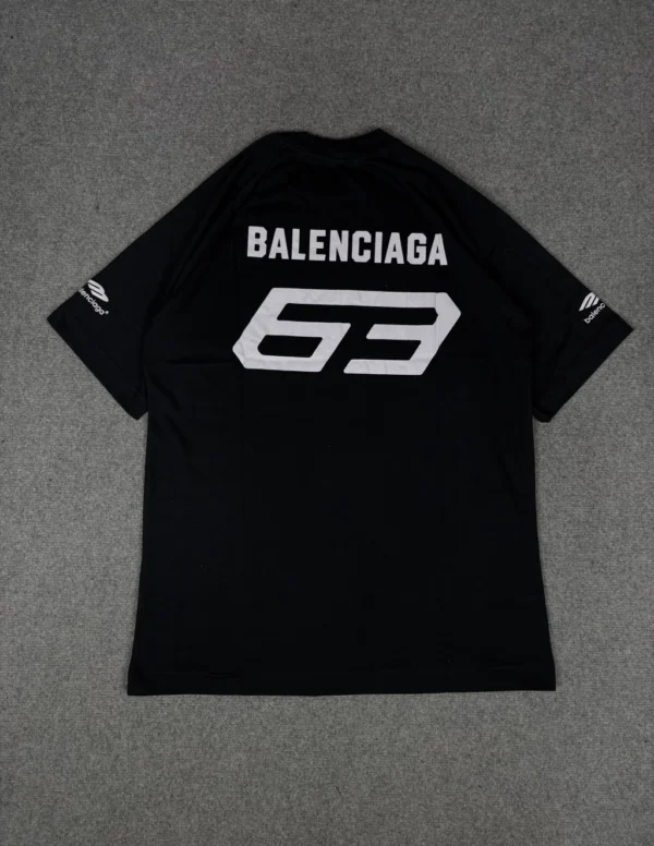 Camisa Balenciaga Lamborghini Oversized Preta Luxo Soccer - Imagem 2