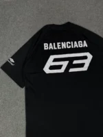 Camisa Balenciaga Lamborghini Oversized Preta Luxo Soccer - Imagem 6