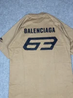 Camisa Balenciaga Lamborghini Oversized Dourada Luxo Soccer - Imagem 4