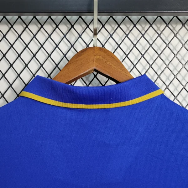 Camisa Retrô Clássica Seleção Itália Home 1996 Nike Azul - Imagem 11