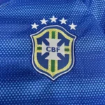 Camisa Retrô Clássica Seleção Brasileira Away - Brasil Azul – 2014 Nike - Imagem 3