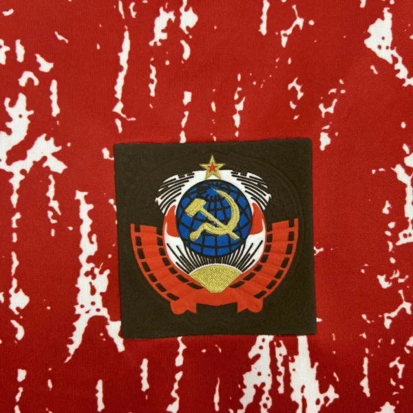 Camisa Retrô Clássica Seleção União Soviética 1990 Adidas - Imagem 4