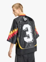 Camisa Bringback Remixed Alemanha Oversized Preta Adidas 2026 - Imagem 6