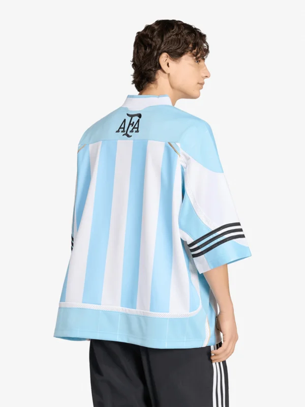 Camisa Bringback Remixed Argentina Oversized Branca Adidas - Imagem 4