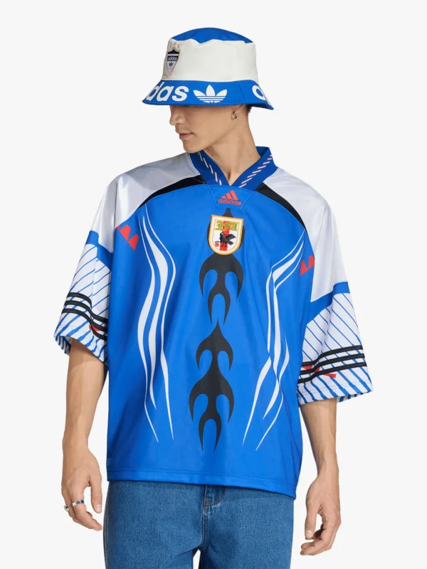 Camisa Bringback Remixed Japão Oversized Azul Adidas 2026 - Imagem 2
