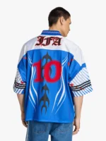 Camisa Bringback Remixed Japão Oversized Azul Adidas 2026 - Imagem 4