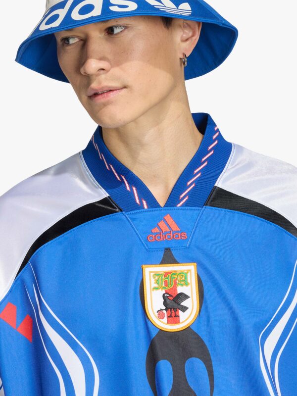 Camisa Bringback Remixed Japão Oversized Azul Adidas 2026 - Imagem 3