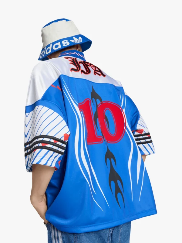 Camisa Bringback Remixed Japão Oversized Azul Adidas 2026 - Imagem 5