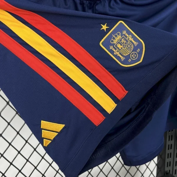 Calção Seleção Espanha Azul Petrólio Copa do Mundo 2026 Adidas - Imagem 3