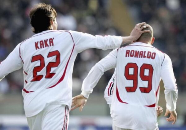 Camisa Retrô Milan Away 2006/2007 Ronaldo 99 Adidas - Imagem 4