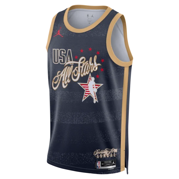 Camisa Regata Basquete NBA All-Star Game 2026 Azul Marinho - Imagem 3