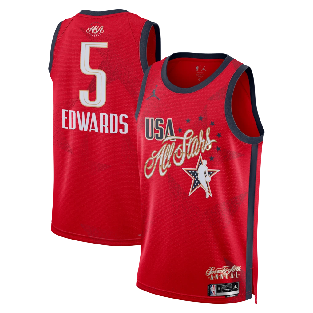 s-l16008445 Camisa Regata Basquete NBA All-Star Game 2026 Vermelha - Imagem 1