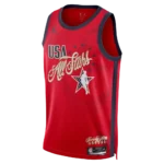Camisa Regata Basquete NBA All-Star Game 2026 Vermelha - Imagem 3