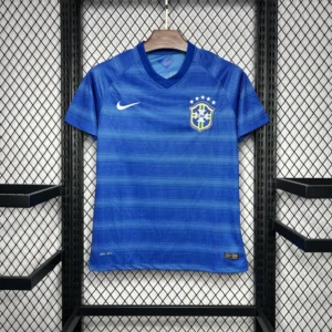 Camisa Retrô Clássica Seleção Brasileira Away - Brasil Azul – 2014 Nike