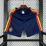 Calção Seleção Espanha Azul Petrólio Copa do Mundo 2026 Adidas