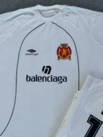 Camisa Balenciaga Oversized Branco Luxo Soccer - Imagem 5