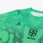 Camisa Brasil Seleção Brasileira Goleiro Torcedor Copa do Mundo 2026 Jordan Verde Nike - Imagem 4