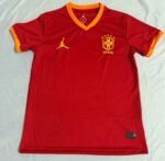 Camisa Brasil Seleção Brasileira Concept Torcedor Jordan Vermelha Nike - Imagem 6