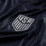 Camisa Seleção Estados Unidos USA Away Versão Torcedor Copa do Mundo 2026 Preta Nike - Imagem 2