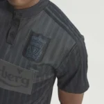 Camisa Retrô Liverpool Especial All-Black 1995/96 Preta Adidas - Imagem 2
