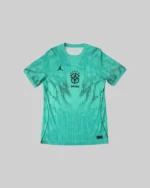 Camisa Brasil Seleção Brasileira Goleiro Torcedor Copa do Mundo 2026 Jordan Verde Nike