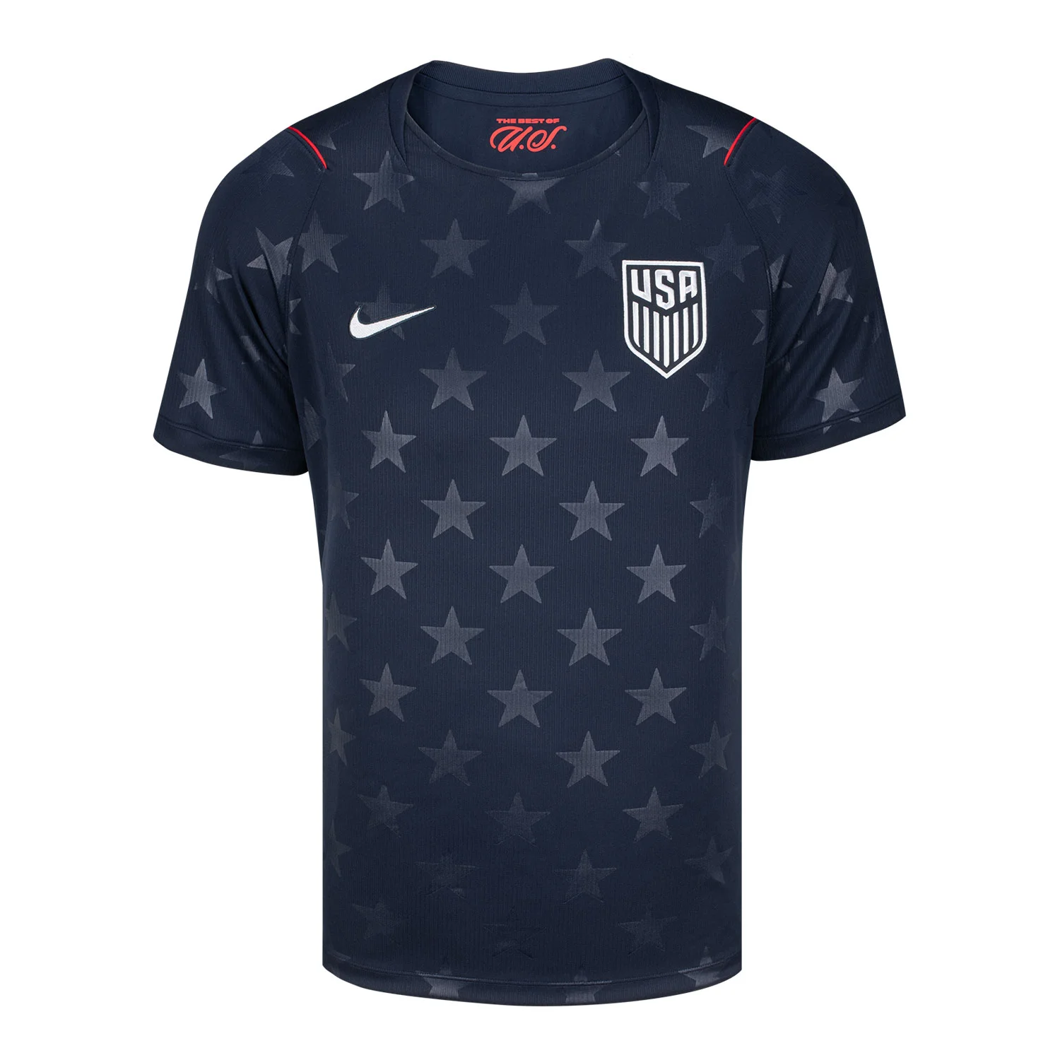 Camisa Seleção Estados Unidos USA Away Versão Torcedor Copa do Mundo 2026 Preta Nike