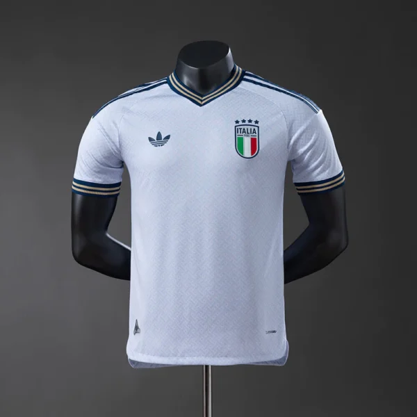 Camisa Seleção Itália Away Versão Jogador Copa Do Mundo 2026 Branca Adidas - Imagem 6