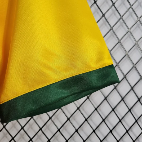 Camisa Retrô Clássica Seleção Brasileira Home - Brasil Amarela – 1988/1990 Topper - Imagem 6