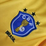 Camisa Retrô Clássica Seleção Brasileira Home - Brasil Amarela – 1988/1990 Topper - Imagem 3