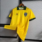 Camisa Retrô Clássica Seleção Brasileira Home - Brasil Amarela – 1988/1990 Topper - Imagem 7