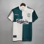 Camisa Retrô Liverpool Away 1995/96 Branca Adidas