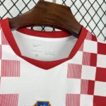 Camisa Seleção Croácia Home Versão Torcedor Copa Do Mundo 2026 Branca Nike - Imagem 3